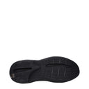 Black Leather Athletic Sneakers