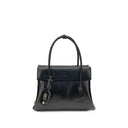Black Calf Leather Bos Taurus Handbag