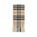 Thin cashmere Check Scarf