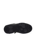 Black Leather Sneakers