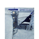 Calça Jeans Skinny Azul de Algodão