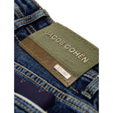 Calça Jeans Skinny Azul de Algodão