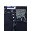 Blue Cotton Skinny Jean