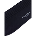 Navy Blue Wool Sock