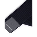 Navy Blue Wool Sock