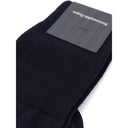 Navy Blue Wool Sock
