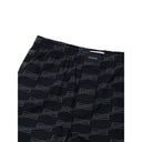 Black Cotton Bermuda