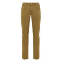 Yellow Cotton Skinny Pant