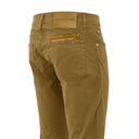 Yellow Cotton Skinny Pant