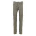 Gray Cotton Skinny Pant