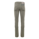 Gray Cotton Skinny Pant