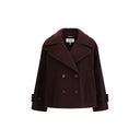 Oversized Double-Breasted Coat