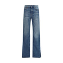 Straight-Leg Denim Jeans