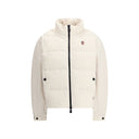 Jacket with sleeves in contrast
