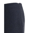 Virgin wool midi Skirt