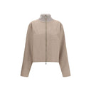 Reversible Platinum Mohair Jacket