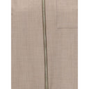 Reversible Platinum Mohair Jacket