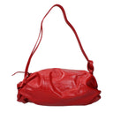Red Leather Shoulder Bag