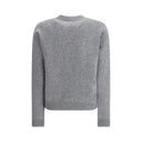 Wool Sweater with embroidered monogram