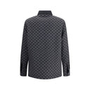 Wool Jacket with all-over GG monogram