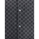 Wool Jacket with all-over GG monogram