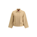 Zipped Wool Caban
