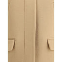Zipped Wool Caban
