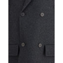 Wool felt double-breasted Caban Coat