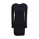Denise short dress in draped jersey