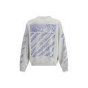 Scribble Diag Skate Crewneck
