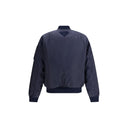 Bomber Jacket with rib-knit collar