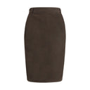 Denim Pencil Skirt