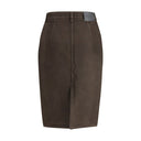 Denim Pencil Skirt