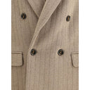 Double-breasted Knit Jacket