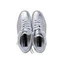 Gray Leather Men Sneaker