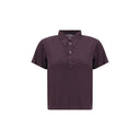 Semi-sheer polo Shirt