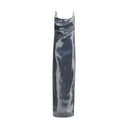 Ruched Sequin-Embellished Gown