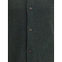 Embroidered Virgin Wool Cardigan