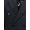 Wool Melton and Wool Knit Jacket