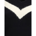 Wool Sweater with a bow at the back