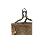 Shearling small Spin Tote Bag