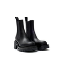 Black Leather Boot