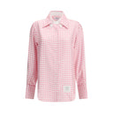 Checked silk Shirt