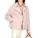 Chaqueta de motorista de lana