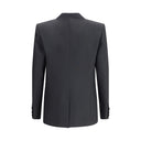 Chaqueta de lana cruzada