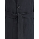Abrigo Trench de mezcla de lyocell