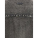 Sobrecamisa vaquera con botones a presión delanteros