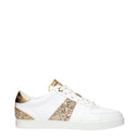 White Leather Low Tops