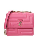 Pink Leather Shoulder Bags