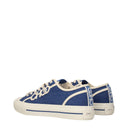 Blue Fabric Low Tops